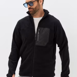 Флисовая толстовка unisex Eiger black man